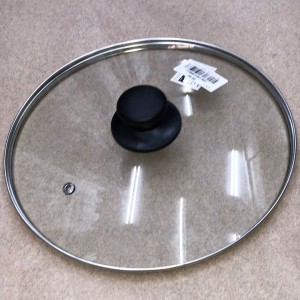 غطاء طنجرة ضغط زجاج 24 سم 